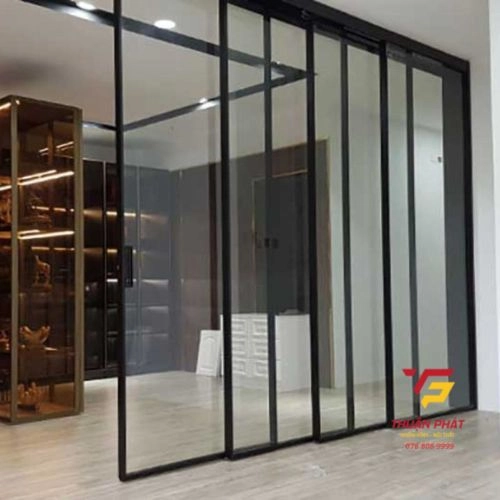 Cửa Trượt Slim 5 Cánh 4 Lùa 1 